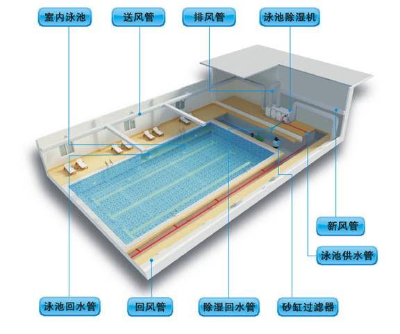 恒溫泳池設備在別墅泳池中的運用